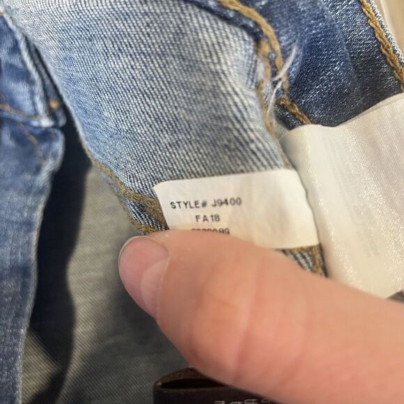 Madewell Distressed High Rise Skinny Jeans Waist 27-28" - Picture 10 of 10